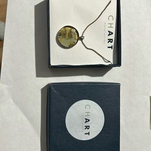 CH art necklace and pendant.